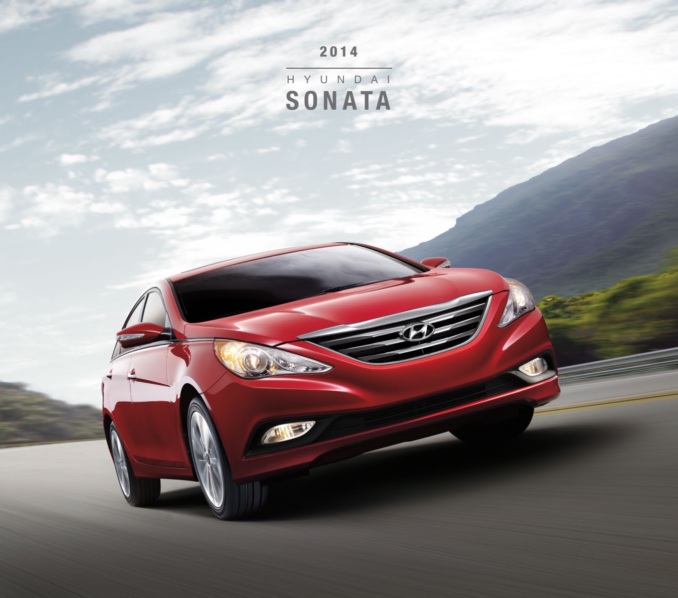 2014 Hyundai Sonata Brochure Page 1